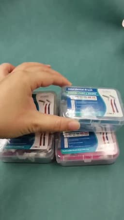 New 20Pcs Angle Interdental Brushes High-quality Plastics Safety Long-term Use Between TeethBraces Tooth Brush Cleaner