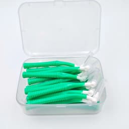 New 20Pcs Angle Interdental Brushes High-quality Plastics Safety Long-term Use Between TeethBraces Tooth Brush Cleaner