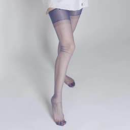 Multi-color See Through Stockings For Women 110 cm Length Anti Hook Thigh Stockings Non-elastic Long Hosiery For Garter Belt