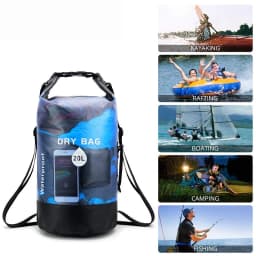 Waterproof Dry Bag 10L 20L Storage Pack Pouch For Swimming Trekking Rafting Boating Kayaking Rafting Drybags Backpack XD117Y