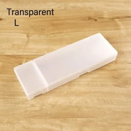 Simple Frosted Translucent Pencil Case Non-toxic Hard Plastic Pen Box Students Gift Stationery Box School Office Supplies
