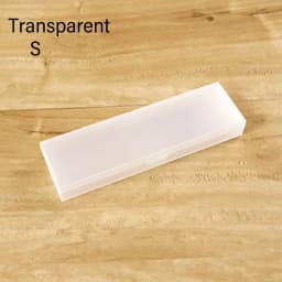 Simple Frosted Translucent Pencil Case Non-toxic Hard Plastic Pen Box Students Gift Stationery Box School Office Supplies