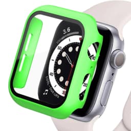 Glass+Case for Apple Watch Ultra 49mm 45mm 44mm 41mm 40mm Accessories PC Screen Protector Cover iwatch Series 3/4/5/6/7/8/SE