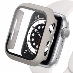 Glass+Case for Apple Watch Ultra 49mm 45mm 44mm 41mm 40mm Accessories PC Screen Protector Cover iwatch Series 3/4/5/6/7/8/SE