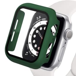 Glass+Case for Apple Watch Ultra 49mm 45mm 44mm 41mm 40mm Accessories PC Screen Protector Cover iwatch Series 3/4/5/6/7/8/SE