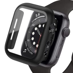 Glass+Case for Apple Watch Ultra 49mm 45mm 44mm 41mm 40mm Accessories PC Screen Protector Cover iwatch Series 3/4/5/6/7/8/SE