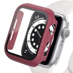 Glass+Case for Apple Watch Ultra 49mm 45mm 44mm 41mm 40mm Accessories PC Screen Protector Cover iwatch Series 3/4/5/6/7/8/SE