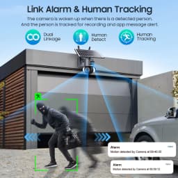 SHIWOJIA 4K 8MP Solar Camera 4G SIM/WIFI Security Outdoor Dual Lens Recording Humanoid Tracking Color Night Vision PTZ Cam