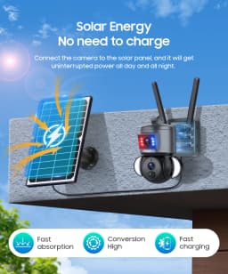 SHIWOJIA 4K 8MP Solar Camera 4G SIM/WIFI Security Outdoor Dual Lens Recording Humanoid Tracking Color Night Vision PTZ Cam