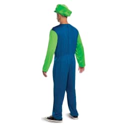 Super Brothers Costume Cosplay Fancy Dress Outfit Halloween Carnival Unisex Mens Women Adult Teens New with Hat and Mustache