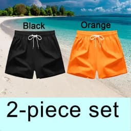 Swim Trunks Swim Shorts for Men Quick Dry Board Shorts Bathing Suit Breathable Drawstring With Pockets for Surfing Beach Summer