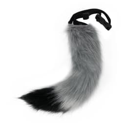 Simulation Fox Cat Tail Wolf Tail Cosplay Performance Props Anime Plush Beast Tail Halloween Jewelry Dress Up Props