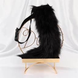 Simulation Fox Cat Tail Wolf Tail Cosplay Performance Props Anime Plush Beast Tail Halloween Jewelry Dress Up Props