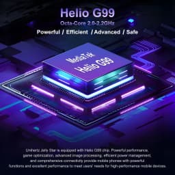 Unihertz Jelly Star Mini Smartphone Android 13 8GB 256GB Led Light Unlocked Transparent Backshell Cellphones 48MP 3 inch Phone