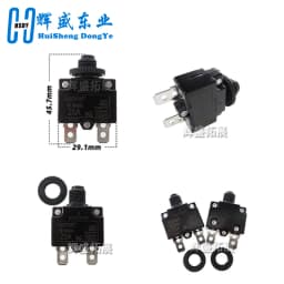 KUOYUH 88 Series breaker 3A 4A 5A 6A 7A 8A 9A 10A 11A 12A 13A 14A 15A 16A 17A 18A 19A 20A 21A 22A current overload protector