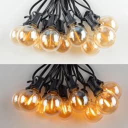 Retro Street Garland G40 String Outdoor Connectable Garden Street Garland Lighting Outdoor Gazebo Lights Birthday Wedding Decora