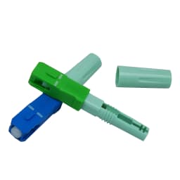 New SC APC SM Single-Mode Optical Connector FTTH Tool Cold Connector Tool SC UPC Fiber Optic Fast Connector