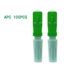 New SC APC SM Single-Mode Optical Connector FTTH Tool Cold Connector Tool SC UPC Fiber Optic Fast Connector