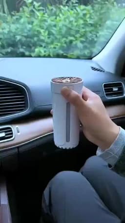 Wireless Car Air Humidifier Portable 300ML or USB Diffuser Mist Maker for Home Bedroom with RGB LED Colorful Lights