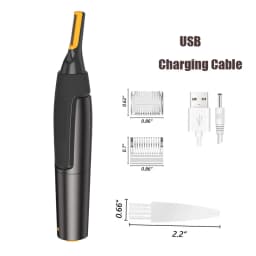 Ultra Thin Precision Trimmer Electric Nose Hair Trimmer Mini Portable Ear Trimmer For Men Nose Hair Shaver Waterproof Safe Clean