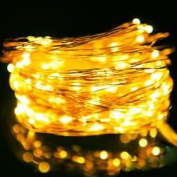 5M 10M Waterproof USB Battery LED Lights String Copper Wire Fairy Garland Light Lamp Christmas Wedding Party Holiday Lighting