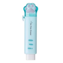 Kawaii Retractable Eraser Cute Cat Korean Stationery Rubber Drawing Erasers Children's school supplies Office