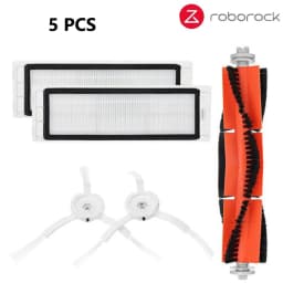 Hepa Filter Main Brush Side Brush Spare Parts For Xiaomi Mi 1s 1st Roborock S5 S50 Max Mijia Robot Vacuum Cleaner Accessories