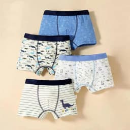 Children's Underwear Boy Panties Underpants Engineering Vehicle Cars Fire Engine Comfortable Shorts Briefs Boxers For Kids