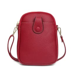 Fashion Mobile Phone Bag Women Crossbody Bag One Shoulder Mini Small Square Bag Card Holder Female Portable PU Leather Wallet
