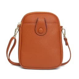 Fashion Mobile Phone Bag Women Crossbody Bag One Shoulder Mini Small Square Bag Card Holder Female Portable PU Leather Wallet