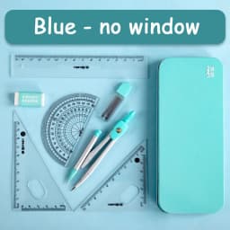 7 Pcs/set Mathematical Rulers Set Multi-function Professional Compass Ruler Drawing Tools School Supplies Students Stationery