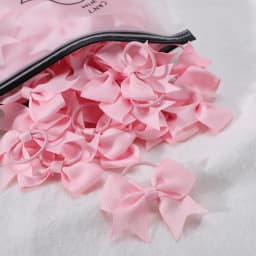 10Pcs/lot Cute Grosgrain Ribbon Pigtail Hair Bows Elastic Hair Ties Hair Bands Holders Girls Newborn Baby Hair Accessories Gift