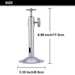 Adjustable Security Camera Metal Brackets Indoor/Outdoor Security Wall Mount for CCTV Security Camera Home Surveillance System