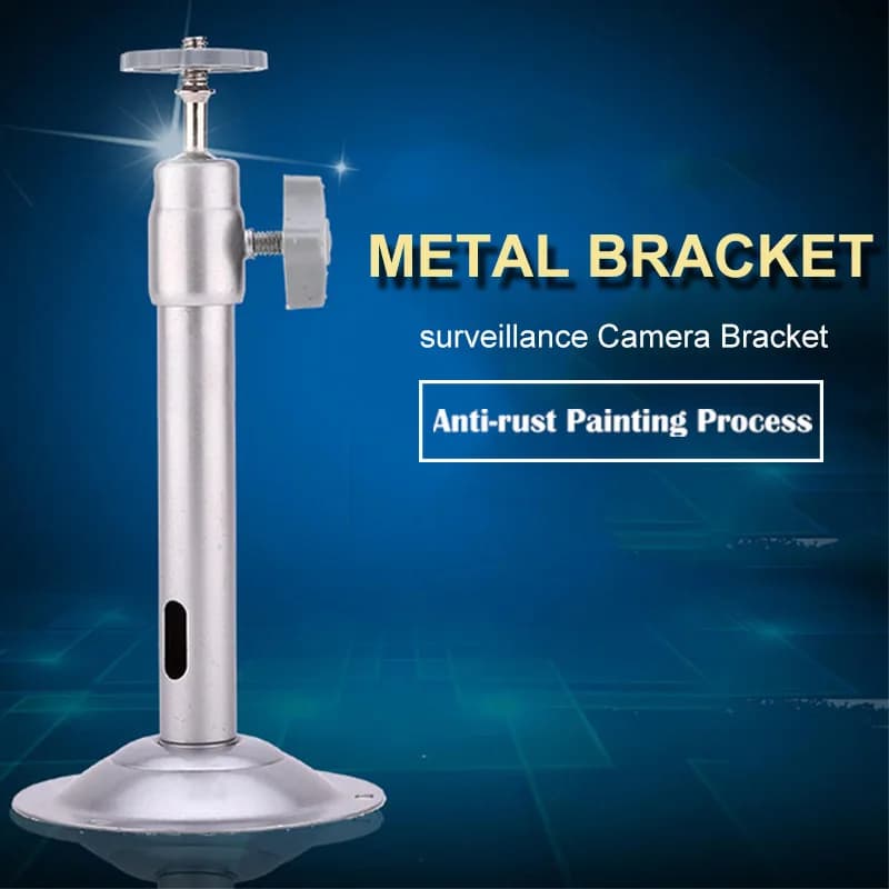 Adjustable Security Camera Metal Brackets Indoor/Outdoor Security Wall Mount for CCTV Security Camera Home Surveillance System