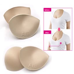 1/2/3Pair Sexy Thick Sponge Bra Pads Breast Insert Push Up Bra Enhancer Swimsuit Bikini Padded Removeable Chest Accessories