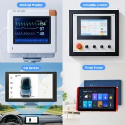 CrowPanel- 7.0 Inch Smart Graphic 800x480 RGB SPI TFT LCD Module Touch Screen Display ESP32 for Arduino MicroPython