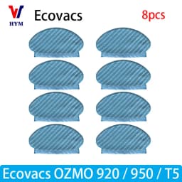For Ecovacs Debot OZMO T5 / 920 / 950 Accessories Main Side Brush Water Tank Castor Wheel Filter Mop Vacuum Cleaner Spare Parts