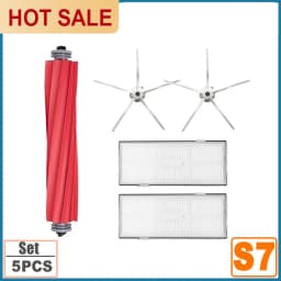 Filter Mop Cloth For Xiaomi Roborock S7 Max S70 T7S Plus Robot Vacuum Cleaner Accessories Main Side Brush Spare Parts