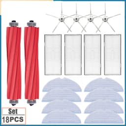 Filter Mop Cloth For Xiaomi Roborock S7 Max S70 T7S Plus Robot Vacuum Cleaner Accessories Main Side Brush Spare Parts