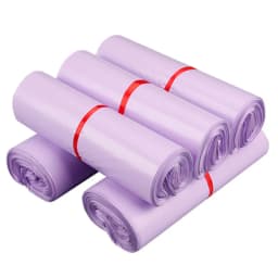 50Pcs Purple Courier Mailer Bags Packaging Poly Package Plastic Self-Adhesive Mailing Express Bag Envelope Postal Pouch Mailing