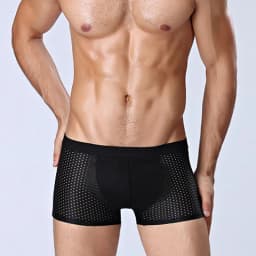5xl 6xl 7xl 8xl plus size panties man mesh underwear men boxers bamboo fiber mens boxer briefs Breathable Underpants male 4pcs