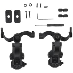 Shooting Headset Bracket Rail Mount Kit ARC Helmet Rail Adapter for OPS Core ARC and Team Wendy Rails Headphone Brackets