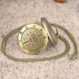 New Arrival! Women's Wristwatch with Gravity Password Pendant - Featuring Mysterious Triangle Devil Quartz from Overseas Eye. P