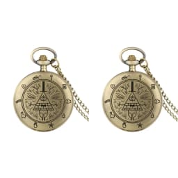 New Arrival! Women's Wristwatch with Gravity Password Pendant - Featuring Mysterious Triangle Devil Quartz from Overseas Eye. P