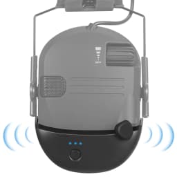 W1 Wire-controlled Headphone Bluetooth Adapter For WK Series Converter To Wireless Earmuffs Converter