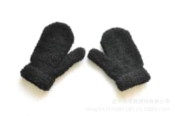 1-4years Kids Winter Warm Knitted Mittens Baby Girls Baby Boys Velvet Thick Gloves Dropshipping KF197