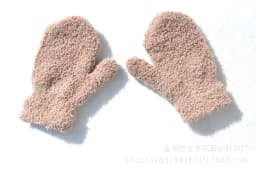 1-4years Kids Winter Warm Knitted Mittens Baby Girls Baby Boys Velvet Thick Gloves Dropshipping KF197