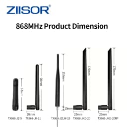 Пасивна Aнтена 868 МГц LoRa 868 MHz Antenna Meshtastic Omnidirectional RP SMA Male Antennas LoRaWAN for Wireless Module Aerial