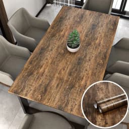 Wood Grain Peel and Stick Wallpaper DIY Self-adhesive Waterproof Oilproof Home Furniture Renovation Sticker Vinyl Sticker Decal
