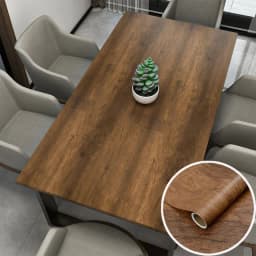 Wood Grain Peel and Stick Wallpaper DIY Self-adhesive Waterproof Oilproof Home Furniture Renovation Sticker Vinyl Sticker Decal